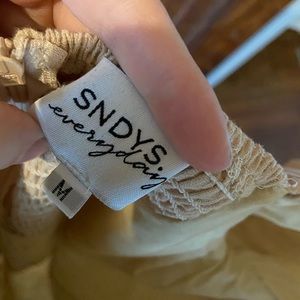 Sndys everyday tan mini dress